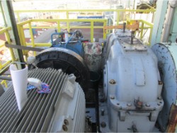 Inspection and repair on FLENDER SDN 450 gearbox